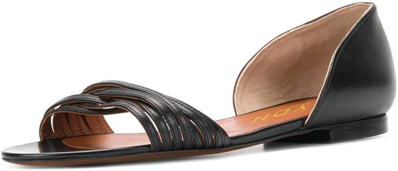 Elasticized D'Orsay Flats