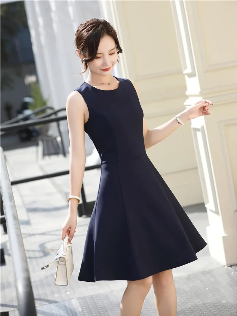 Sleeveless A-Line Sundress