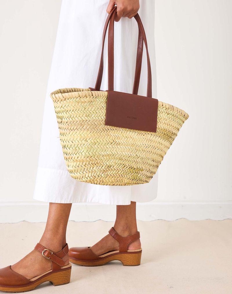 Wicker Tote Bag