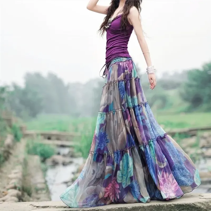 Flowy Maxi Skirt