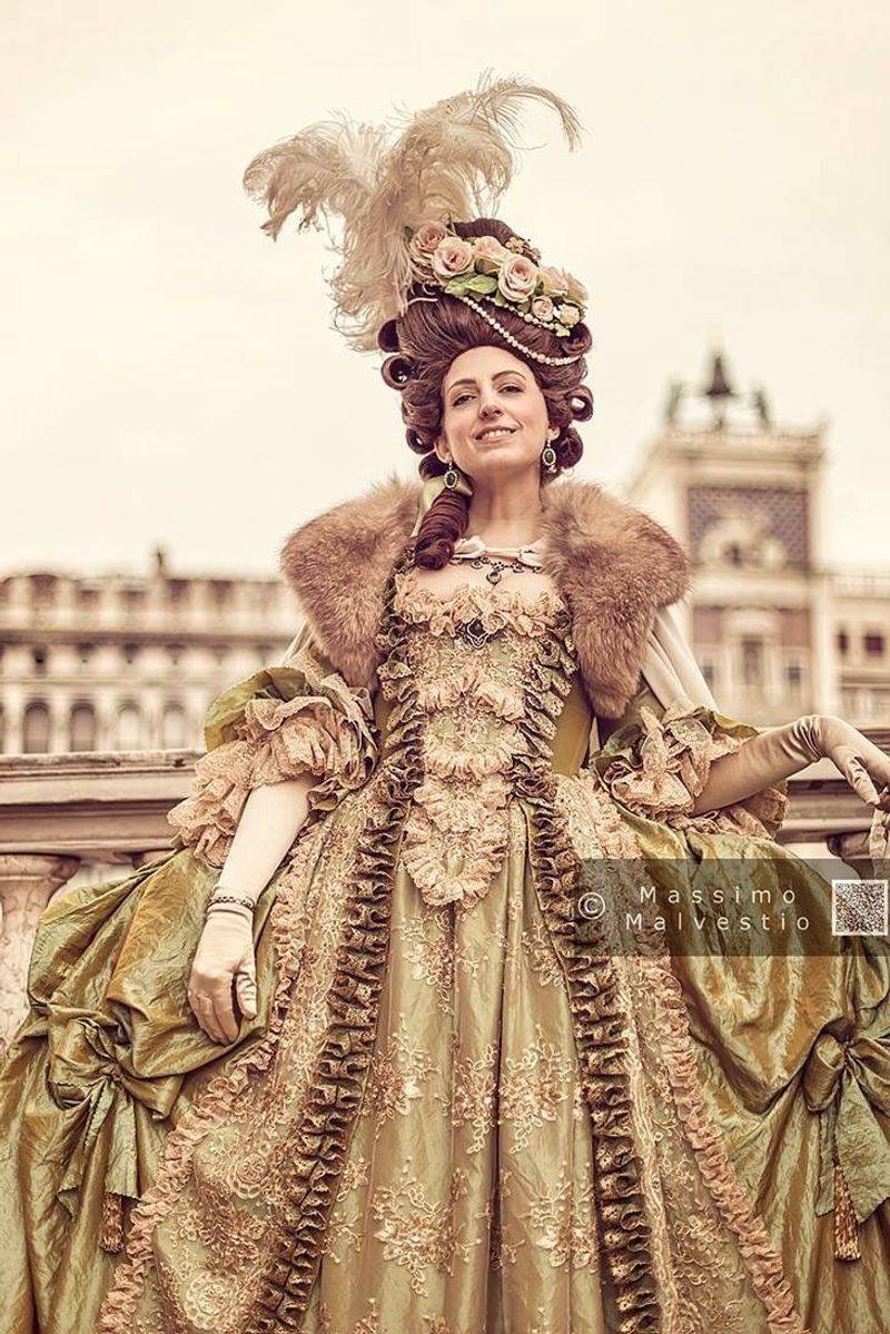 Rococo Pannier Hairstyle