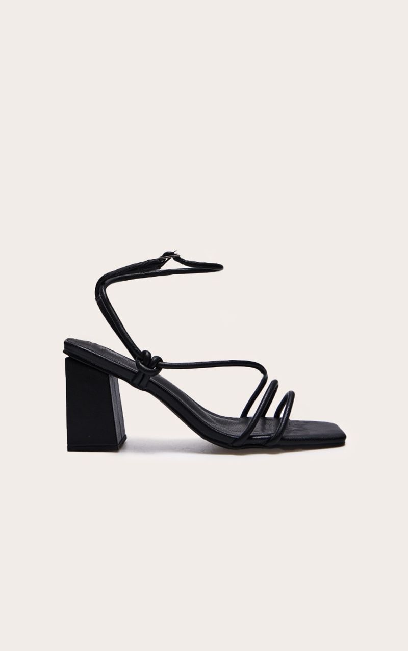 Asymmetrical Strap Sandals