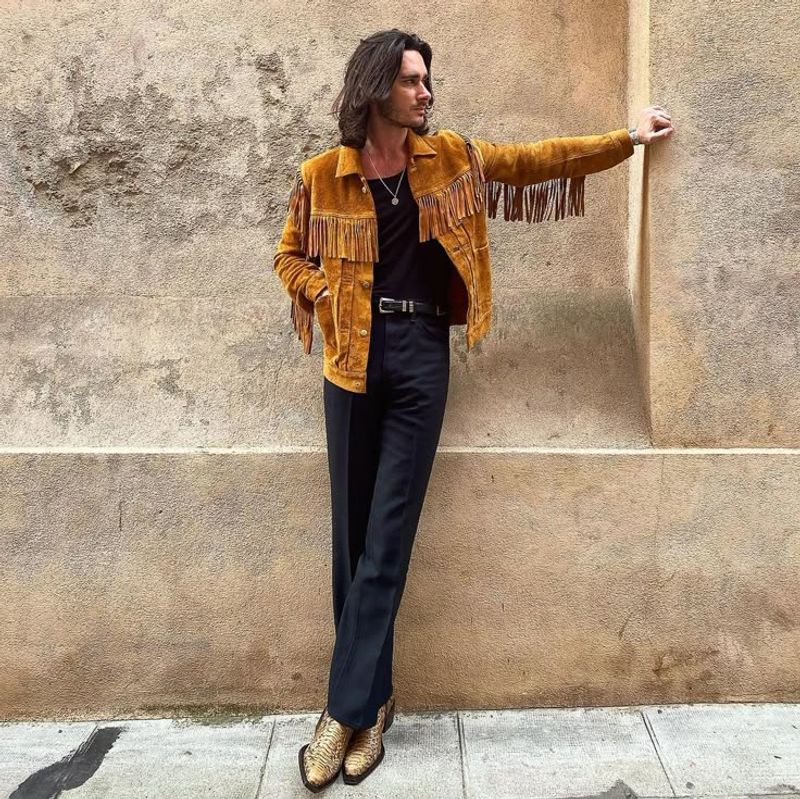 Suede Fringe Jackets