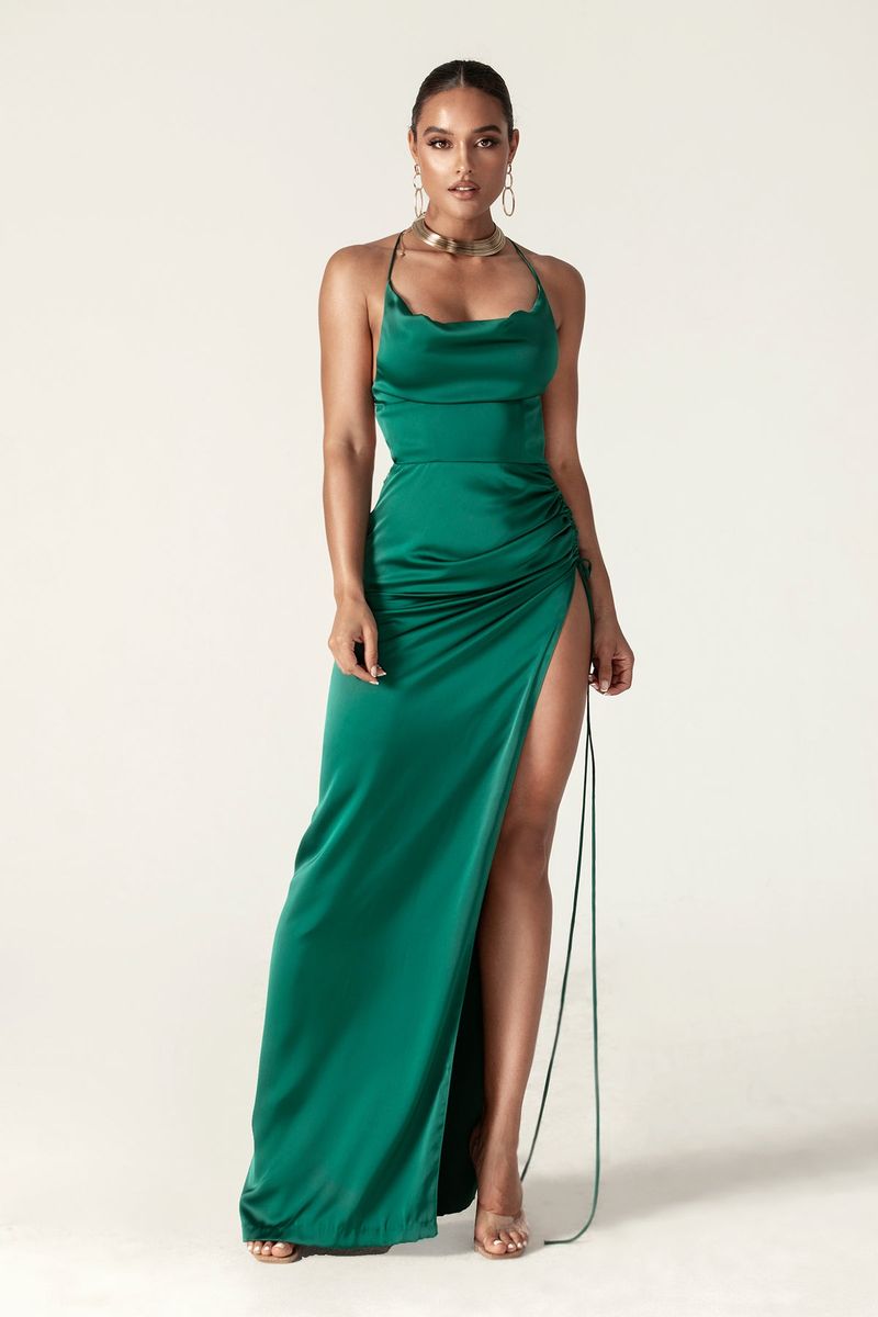 Sleek Side-Slit Sophisticate