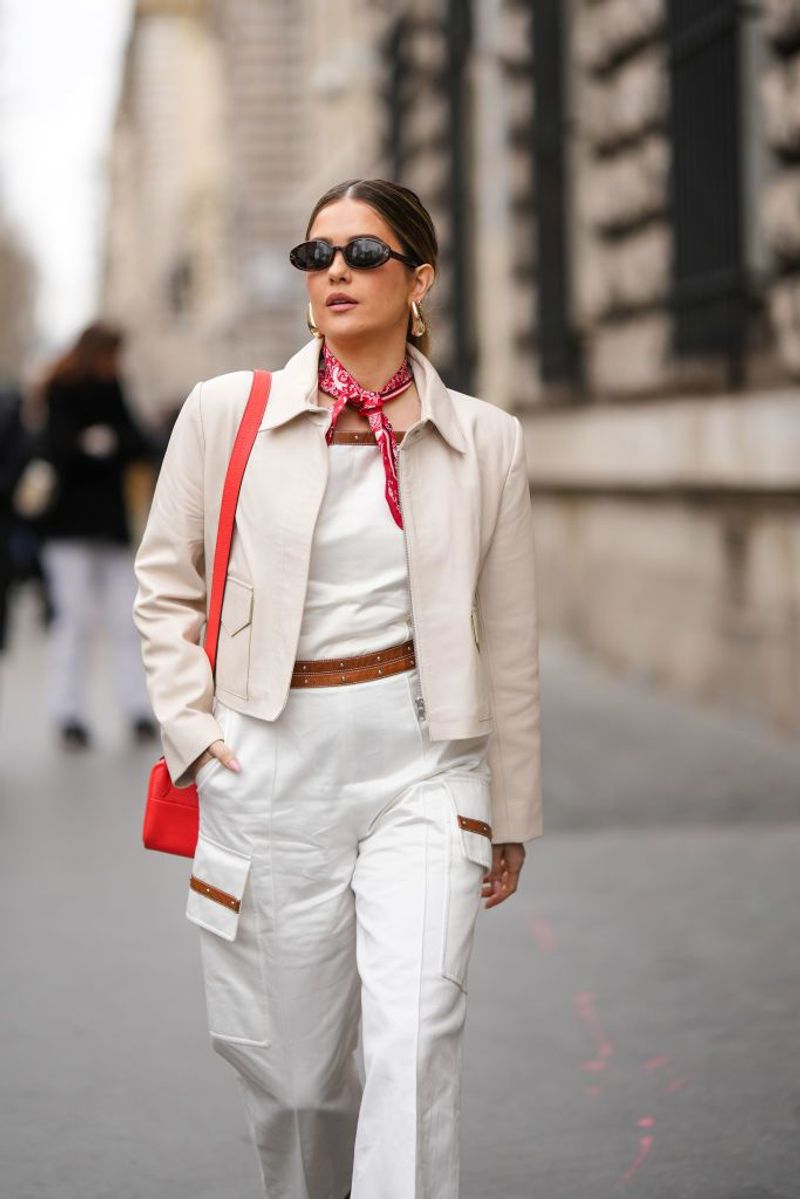 Dramatic Scarf Accent
