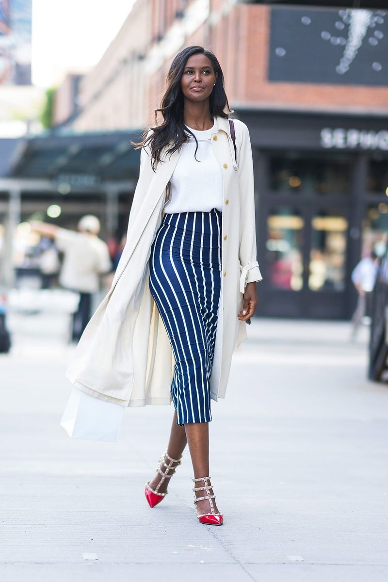 Vertical Stripe Elegance