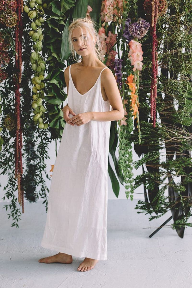 Simple Linen Sundress