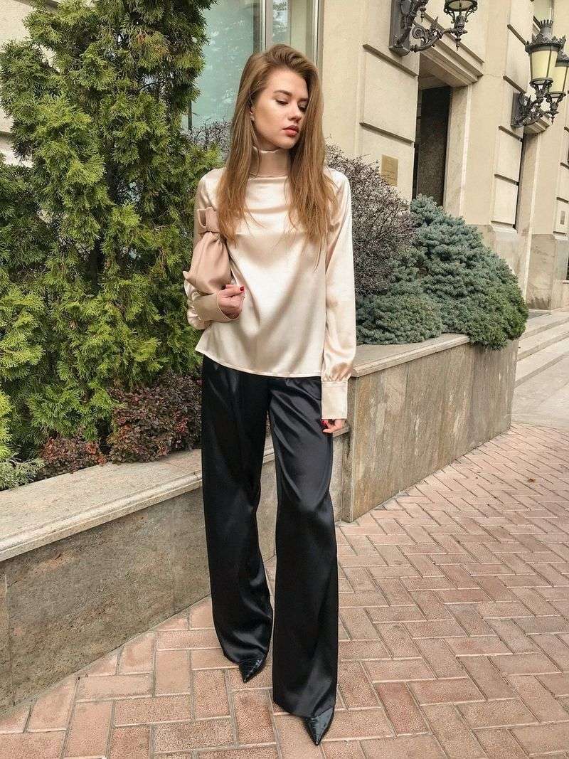 Silk Pants