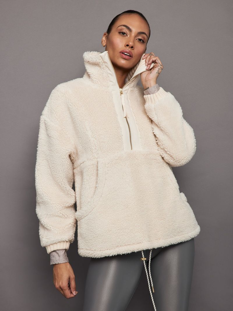 Luxe Sherpa Half-Zips