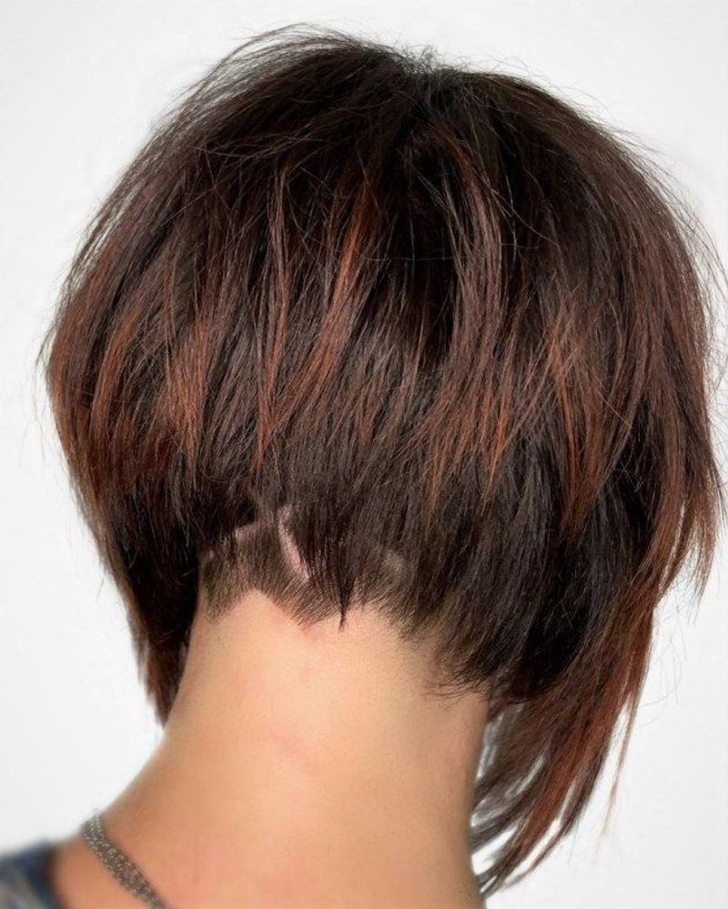 Graduated Bob with Undercut
