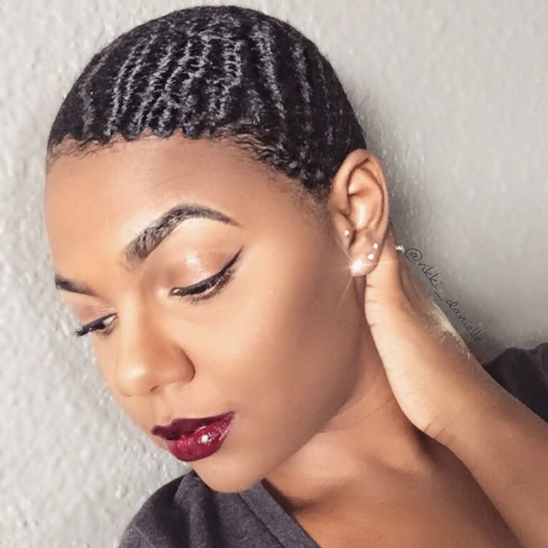 Slicked TWA for Formal Events
