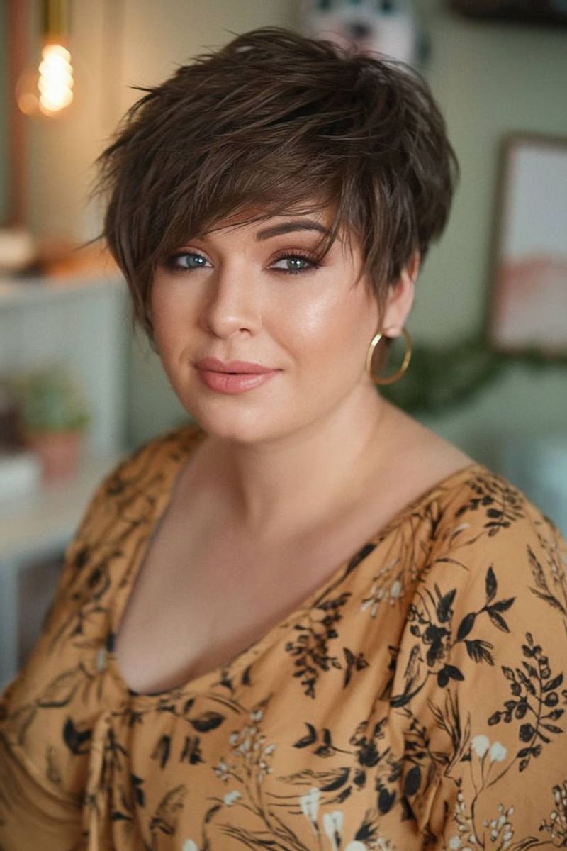 Layered Pixie with Face-Framing Pieces