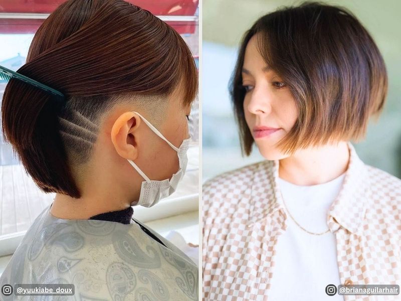 Graduated Bob with Hidden Undercut