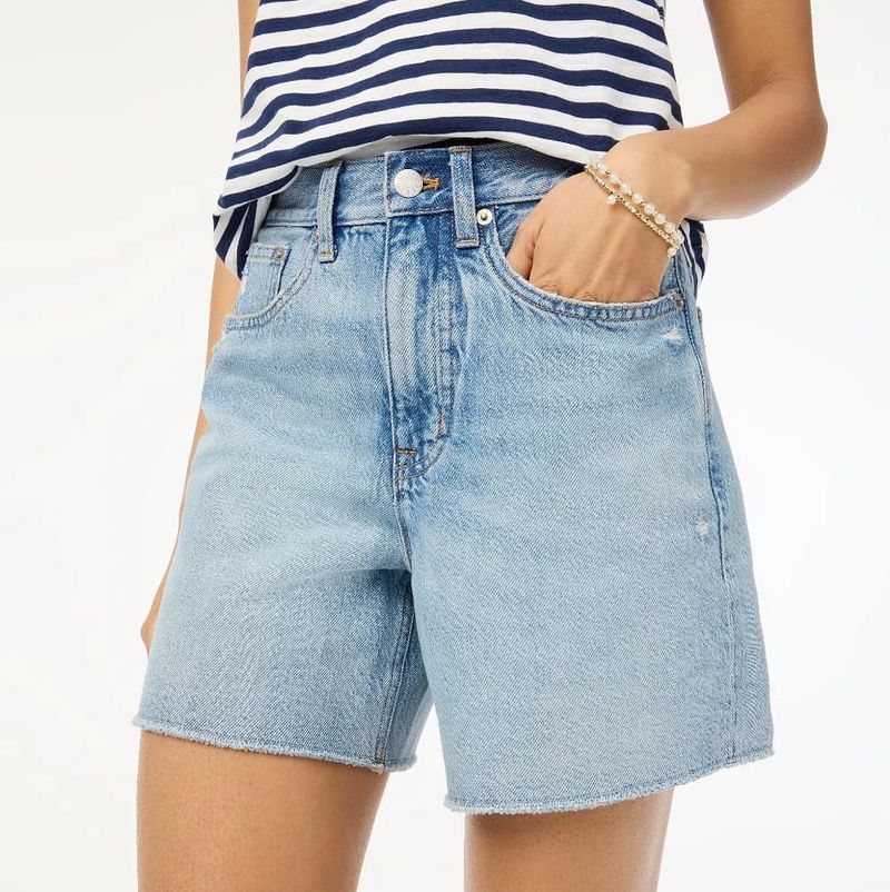 Vintage-Inspired Mom Shorts