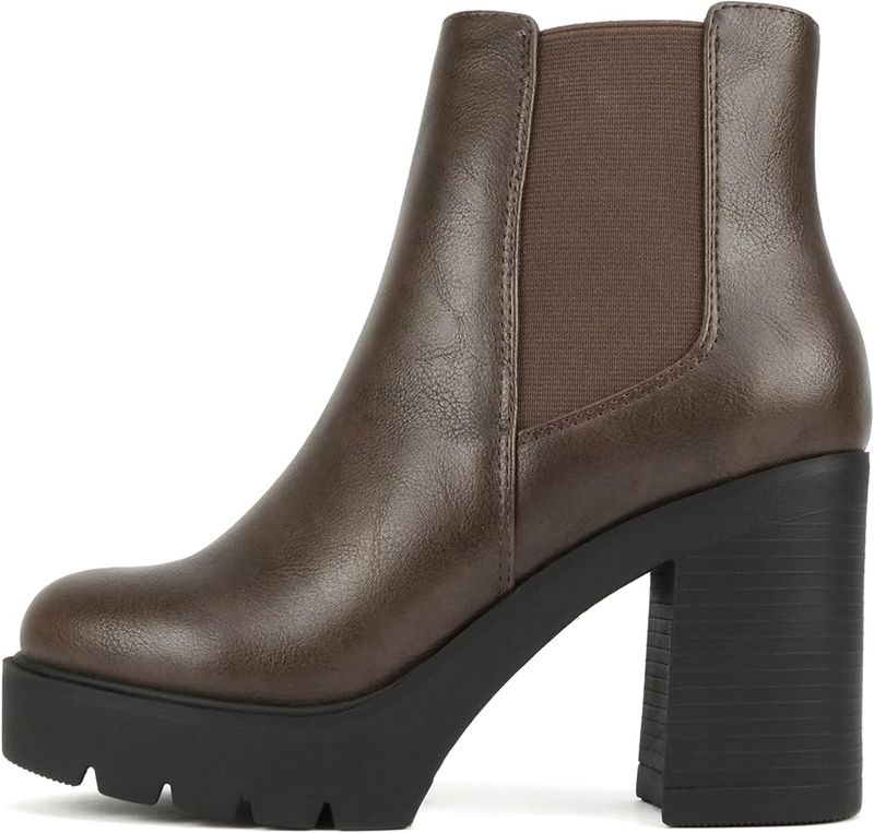 Elastic Gore Ankle Boots