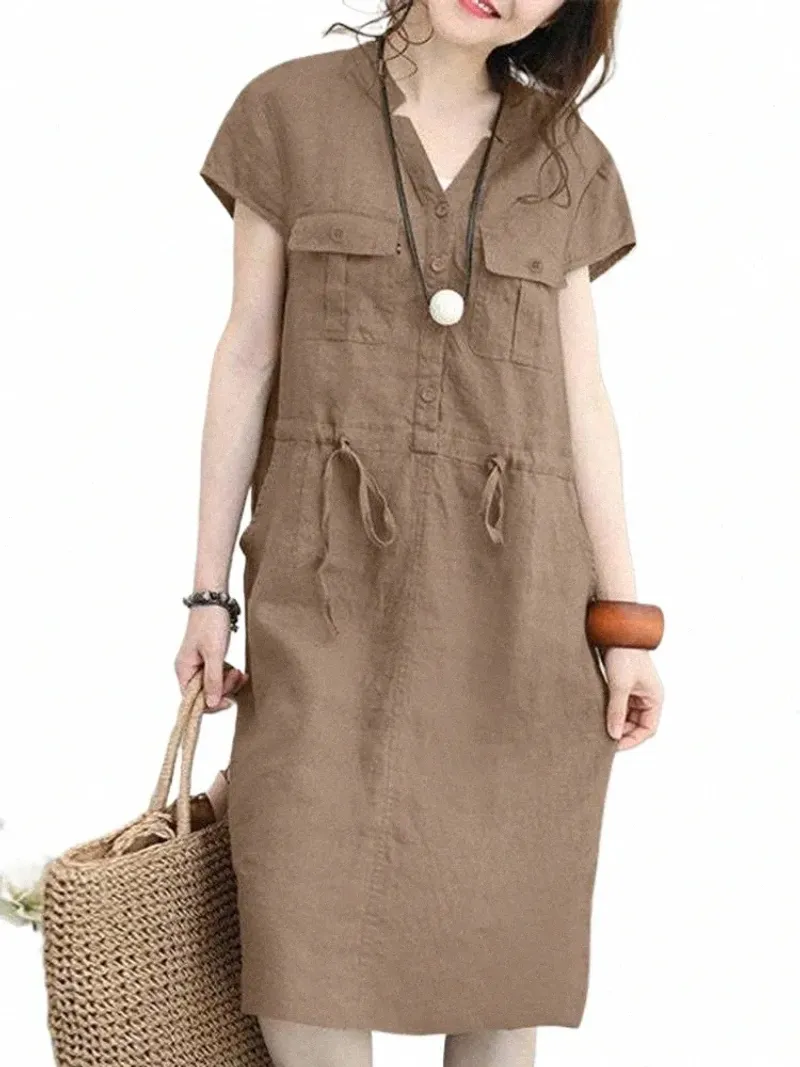 Drawstring Waist Dresses