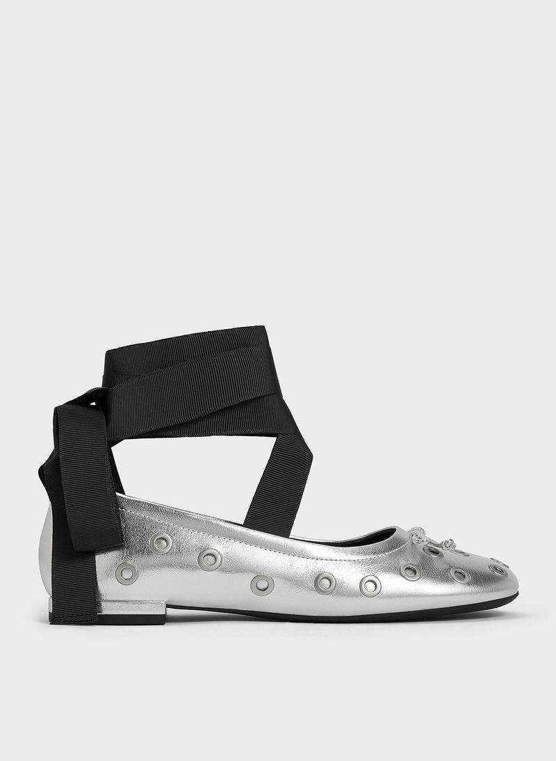 Metallic Ballet Flats