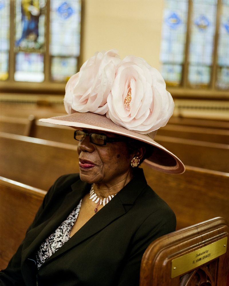 Overly Structured Church Hats