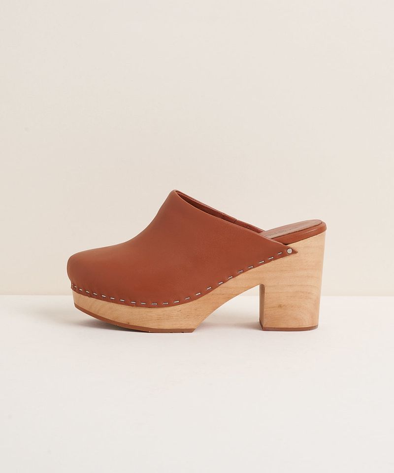 Wooden Heel Clogs