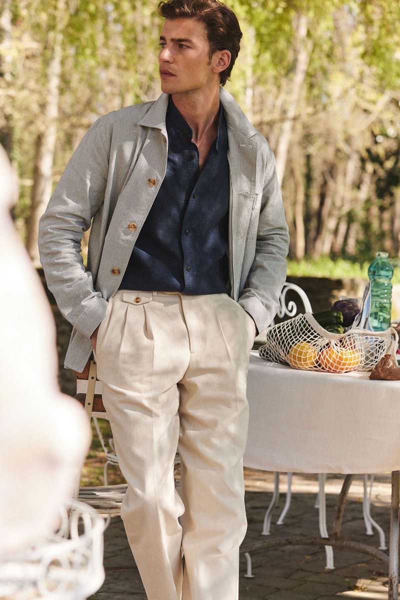 Pleated Trousers