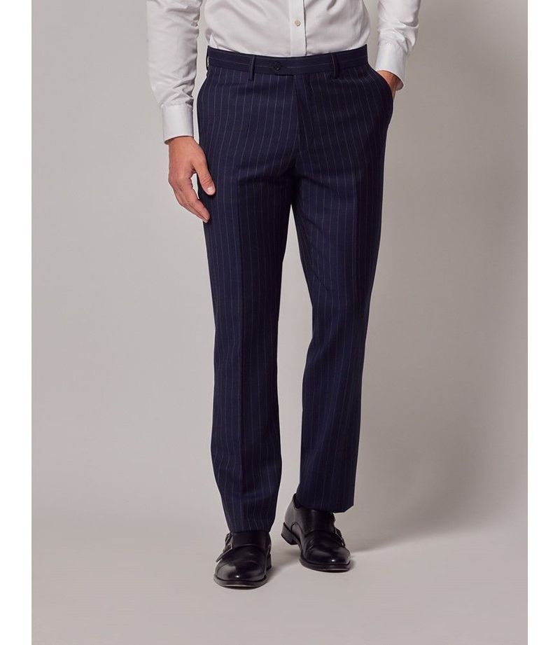 Pinstripe Suit Pants