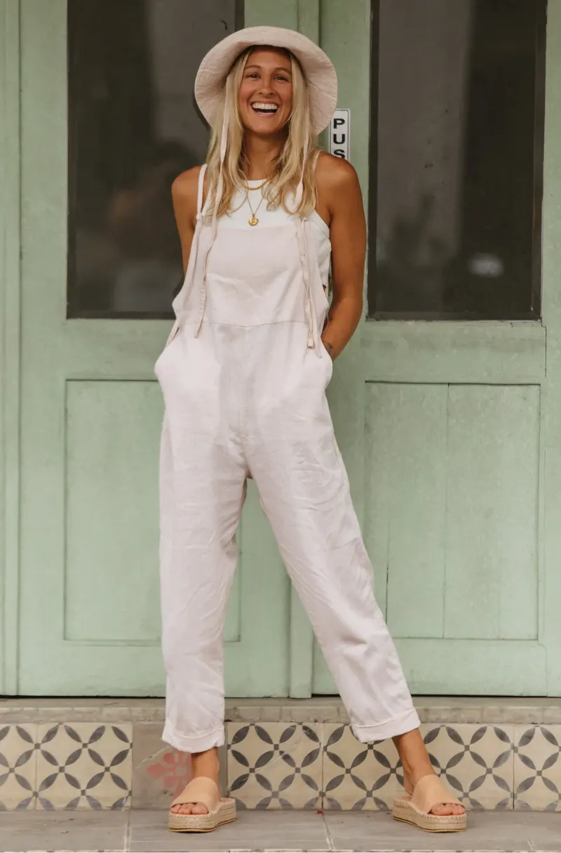 Breezy Jumpsuit & Espadrilles