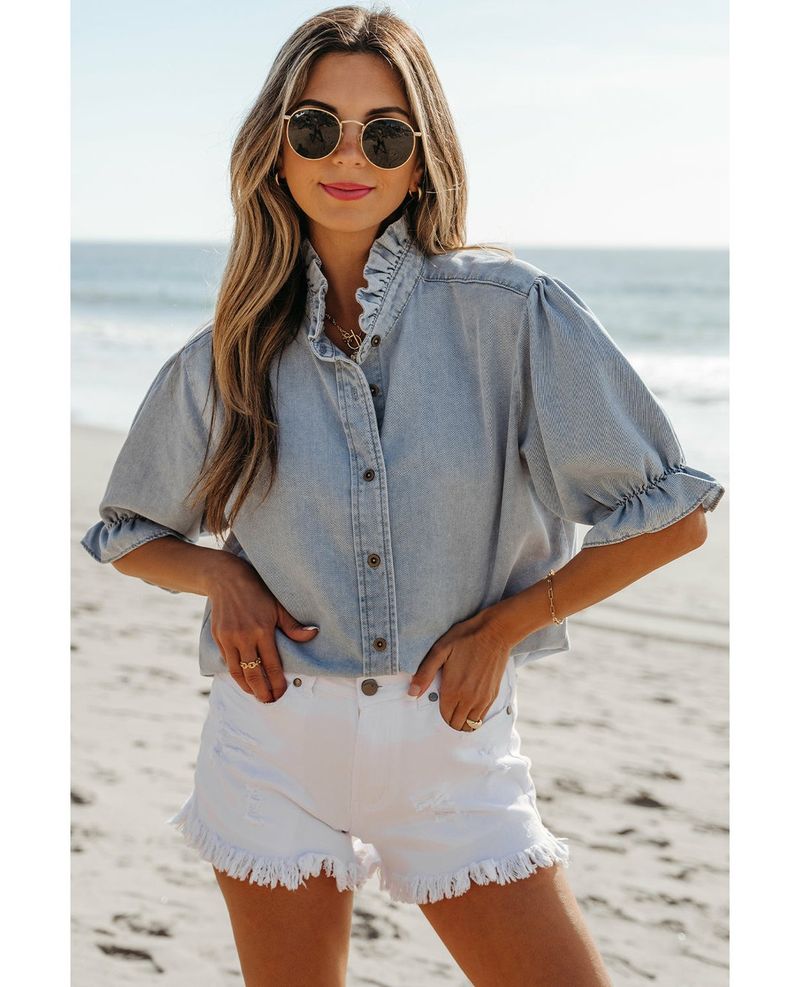 Lightweight Chambray Shirt
