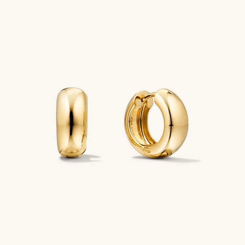 Gold Vermeil Hoops