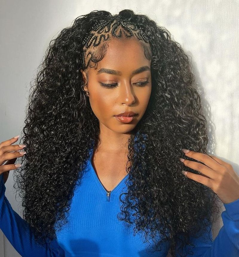 Sleek Edges, Wild Curls