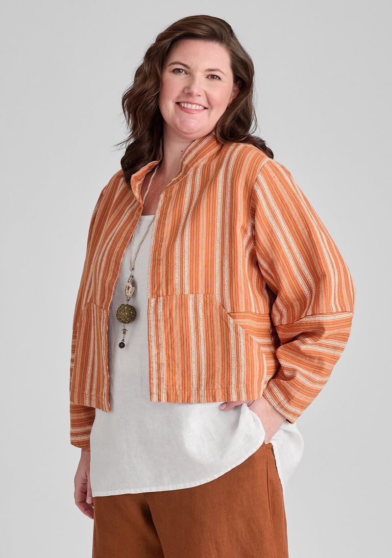 Cropped Boxy Jacket