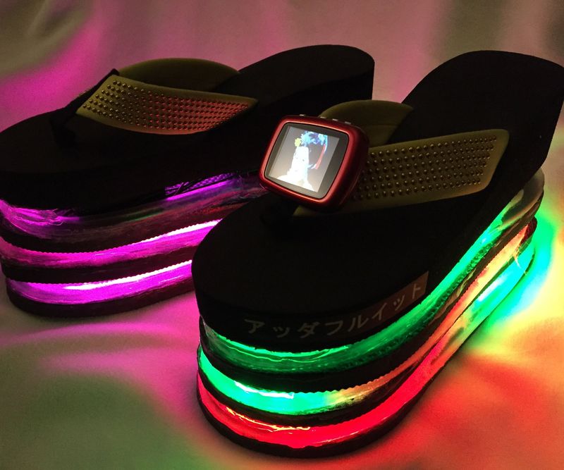 LED Light-Up Sandals