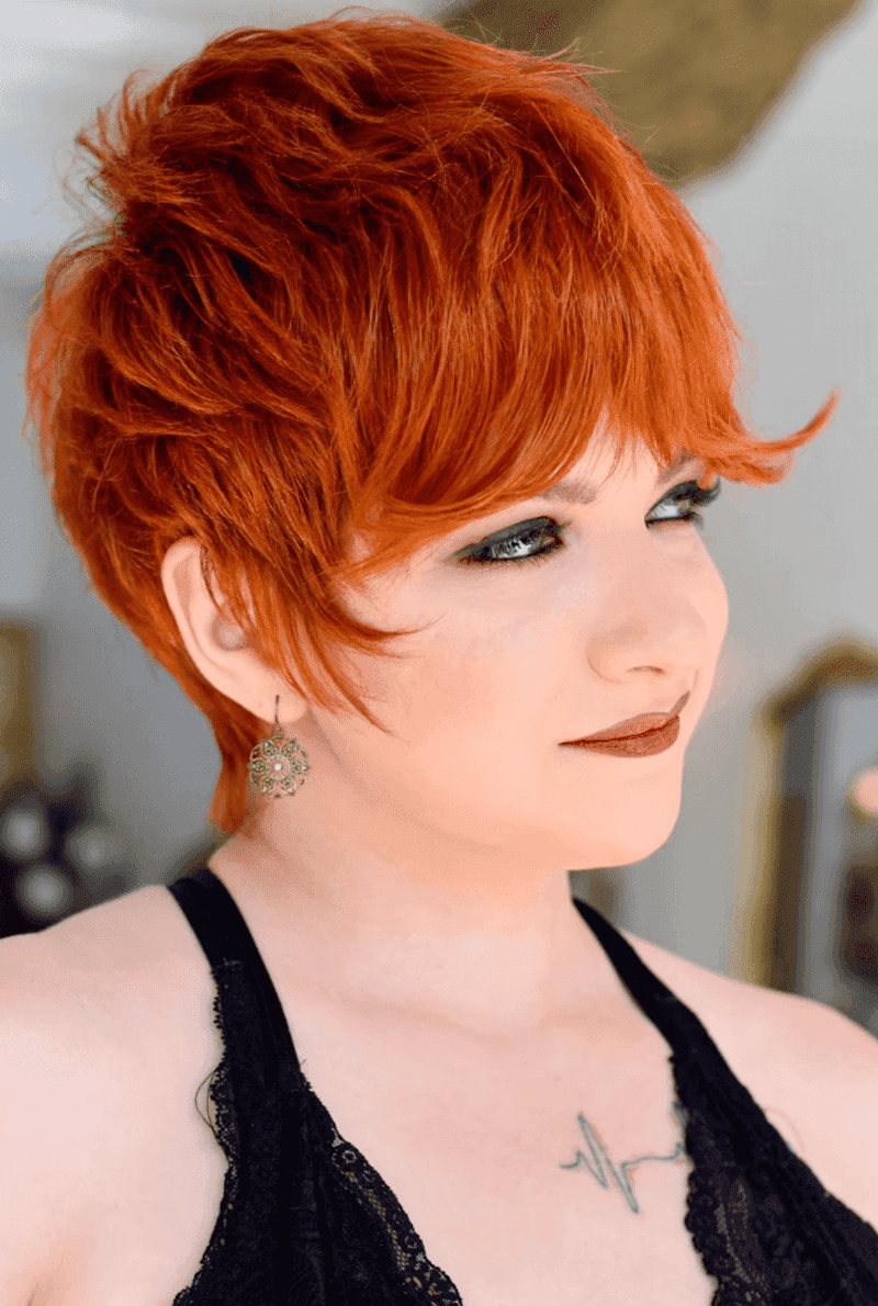 Pixie con stratificazione elegante
