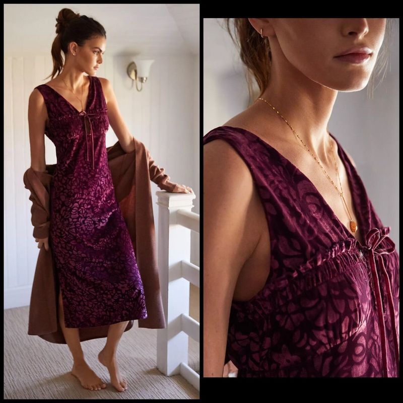 Velvet Lounge Dress