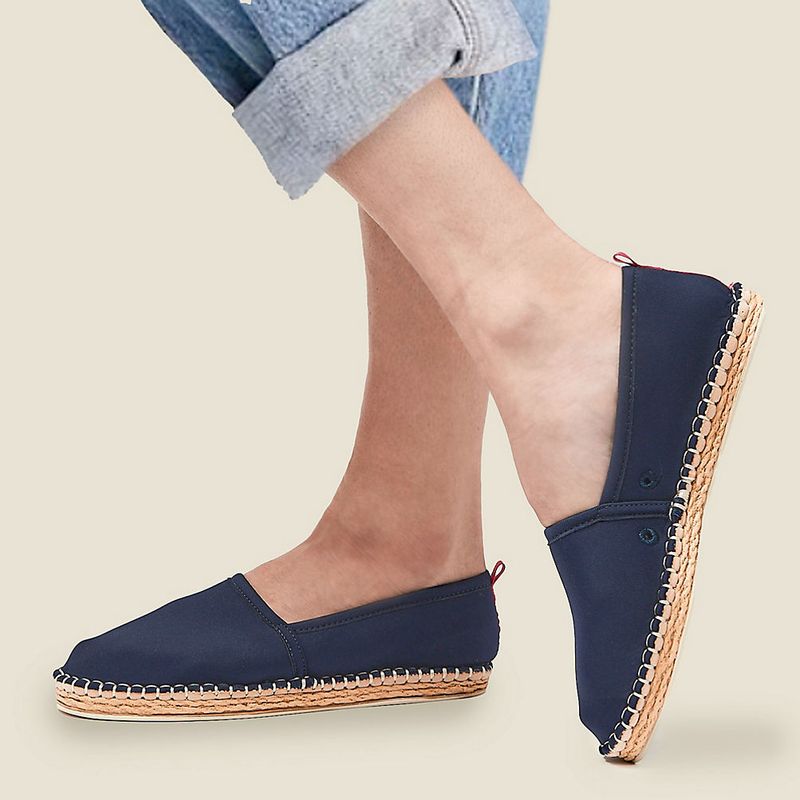 Microfiber-Lined Espadrilles