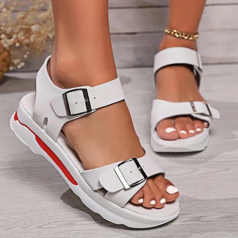 Sporty Platform Sandals