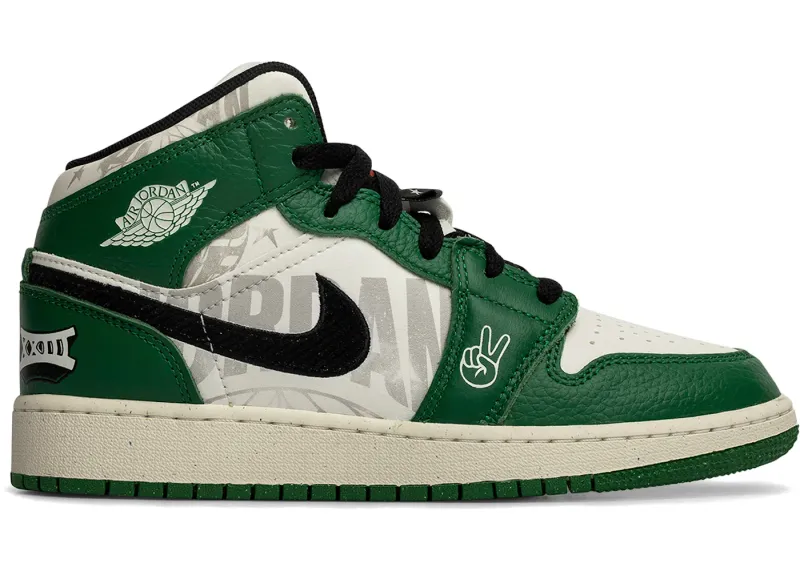 Logo-Covered Designer Sneakers