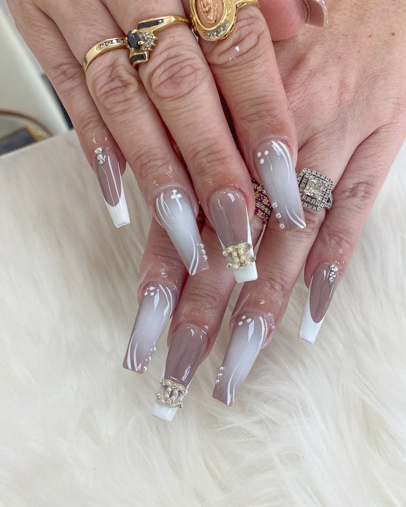 Elegante brillo de diamante