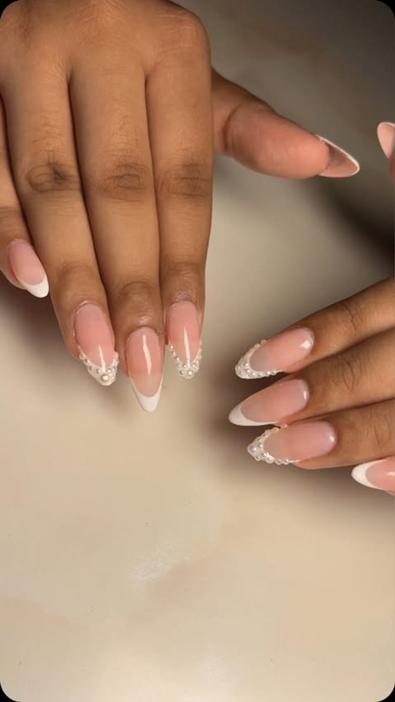 Elegantes detalles de perlas