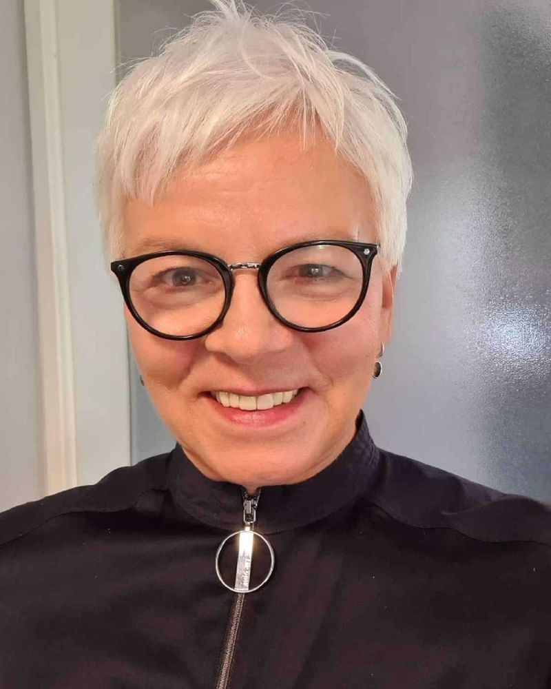 Pixie Cut with Wispy Ends