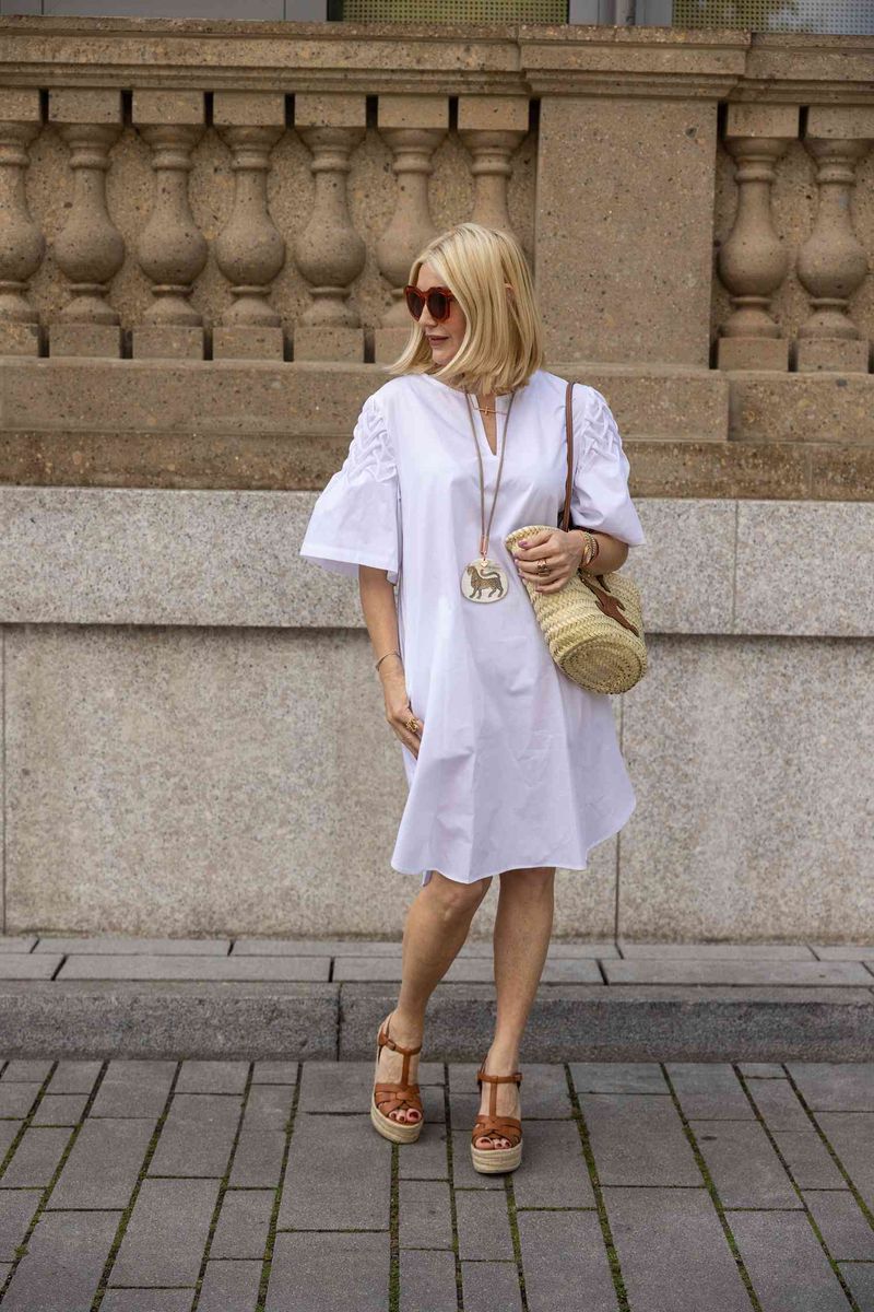 Colorful Espadrilles with Summer Dresses