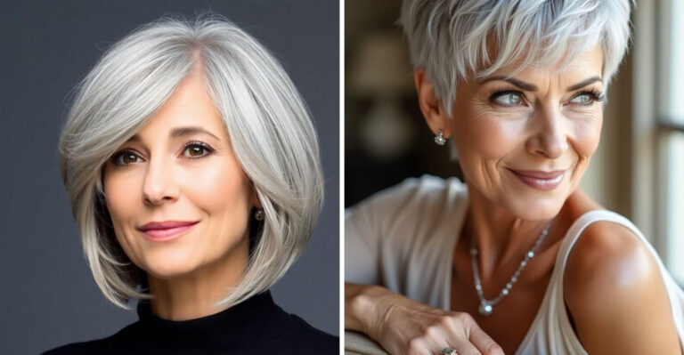 Embrace the Gray-These 16 Haircuts Are Secretly Doing All the Anti-Aging Work
