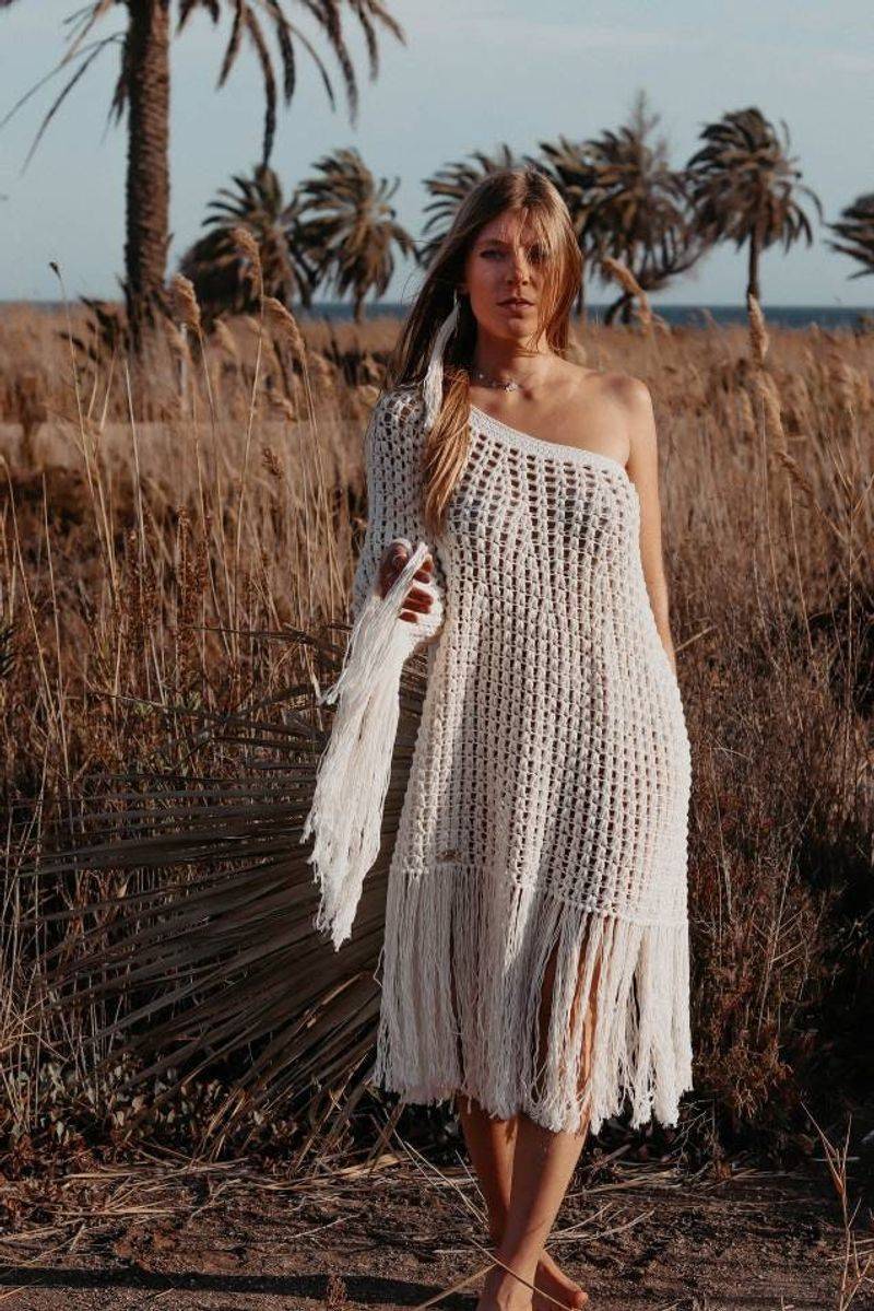 Crochet and Macramé Dresses