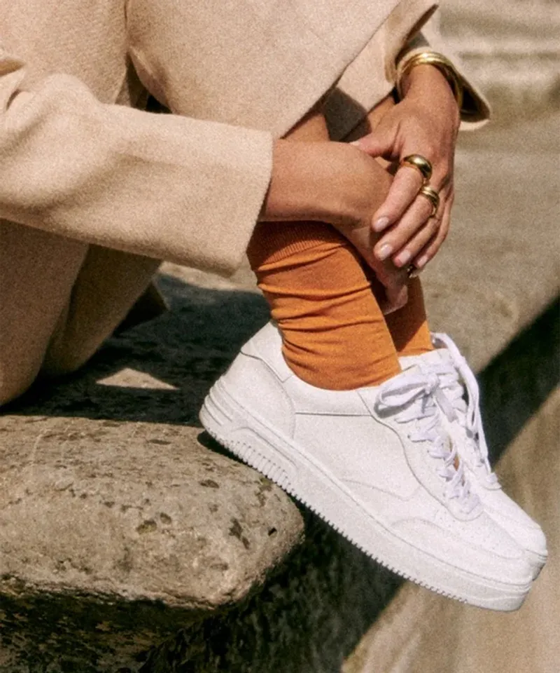 Classic White Sneakers
