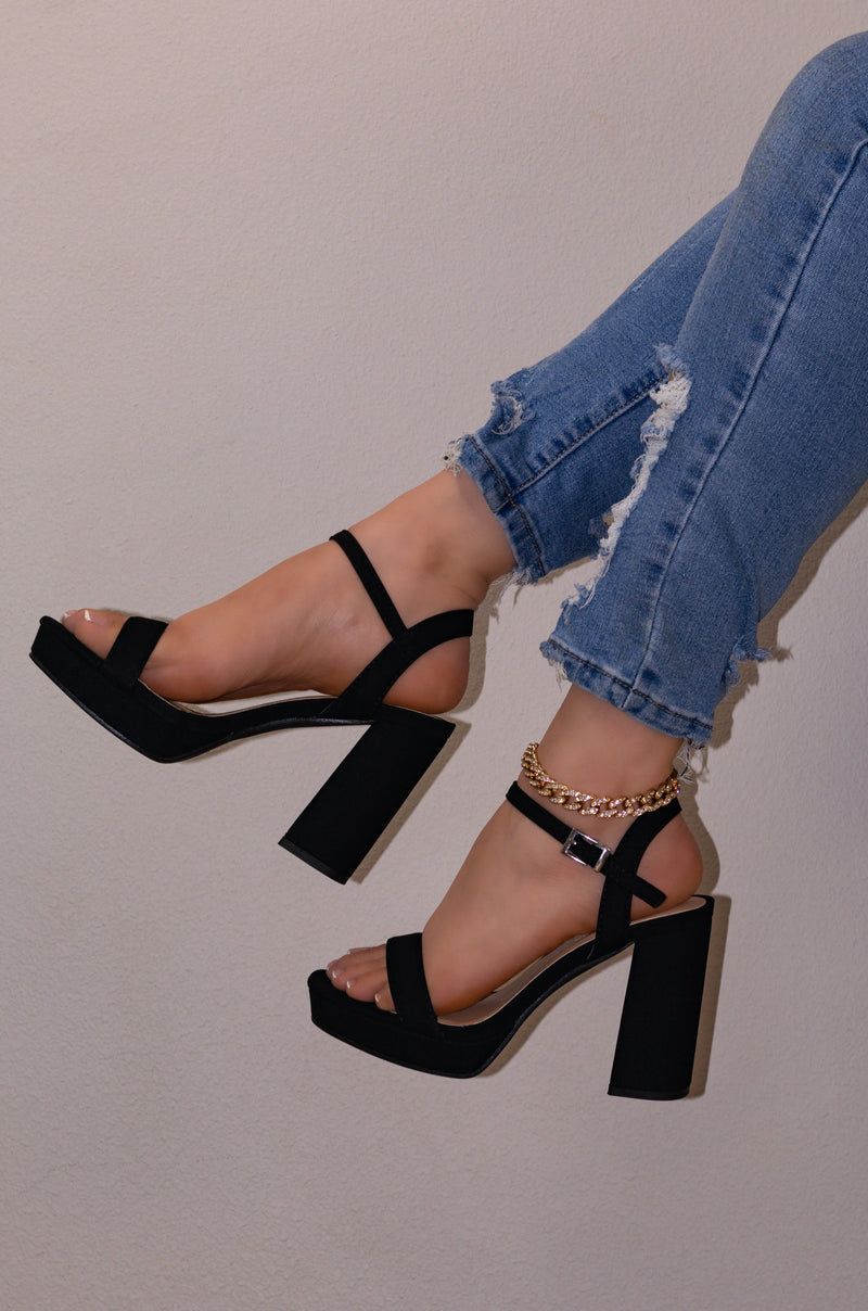 Padded Ankle Strap Sandals