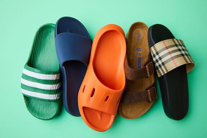 Sporty Slide Sandals