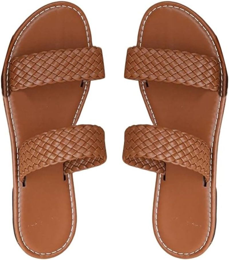 Braided Slide Sandals