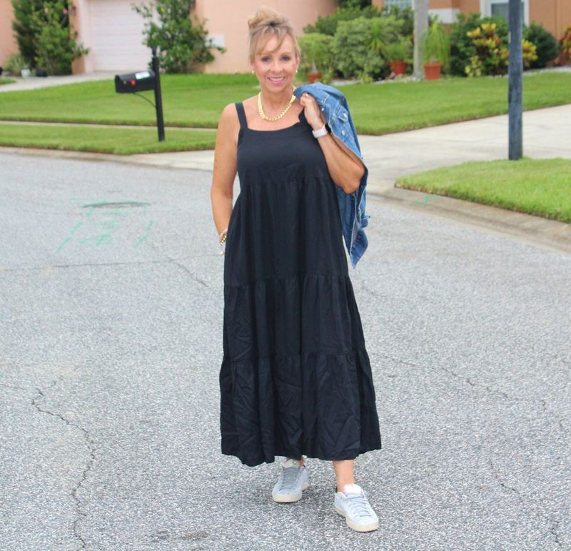 Running Shoes with Formal Dresses