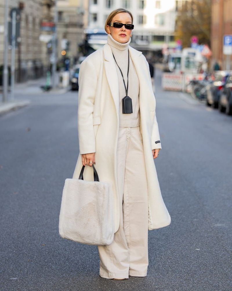 Winter White Layered Ensemble