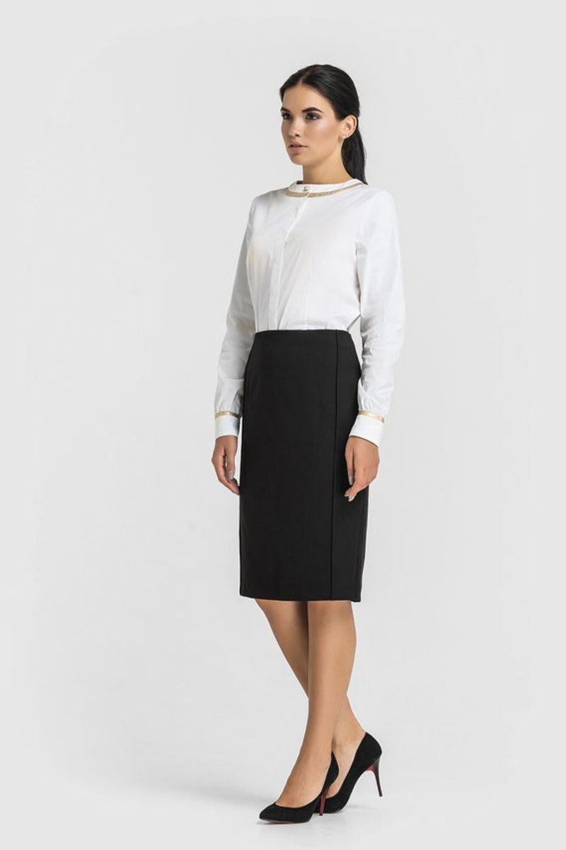 Polished Pencil Skirt