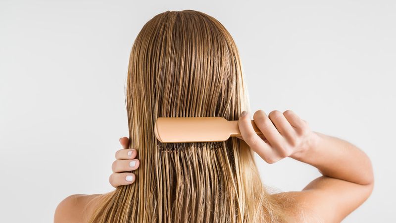 Brushing Fine Hair When Wet